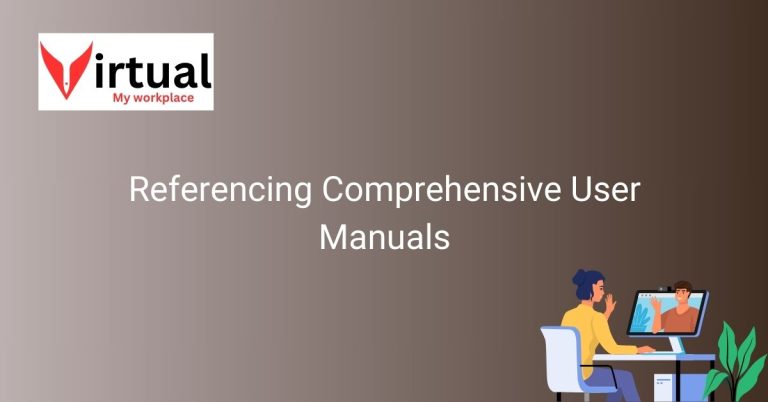 Referencing Comprehensive User Manuals